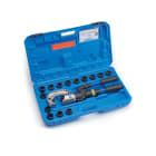 CEMBRE - Utensile oleodinamico manuale per la compressione, da 130kN, con testa a C apertura maggiorata, per connettori elettrici fino a 400 mmq. HT131LN-C