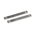 CEMBRE - TARG.IN ACCIAIO INOX 10X90 MM.