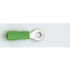 CEMBRE - Capocorda ad occhiello preisolato in policarbonato verde per conduttori in rame halogen free vite 2mm sezione 0,2-0,5 mmq.