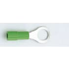 CEMBRE - Capocorda verde occhiello preisolato in policarbonato per conduttori in rame, halogen free, vite 5mm sezione 0,2-0,5 mmq.