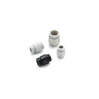 CEMBRE - Pressacavo in poliammide PA6, Pg11, con guarnizione cieca in PVC, IP54, nero RAL 9005.