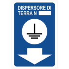 CEMBRE - TARG.ALL.VS-I88 250X165 MM.DISPERSORE TERRA 268800NAR