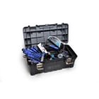 CEMBRE - Kit valigia plastica assortita GPT-1, ideale per professionisti ed elettricisti.