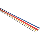 CEMBRE - Stecca termorestringente Thermostrip, in poliolefina, restringimento 2:1, 1,22m, Ø int. 9,5mm pre restr., Ø int. 4,5mm post restr., blu.