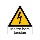 CEMBRE - ETICH.AVVERT.WST-TSW LATO=50MM+TESTO FRANC.