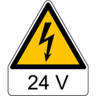 CEMBRE - ETICH.AVVERTIMENTO WST-TSW LATO=100 MM
