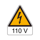 CEMBRE - ETICH.AVVERTIMENTO WST-TSW LATO=100MM+TESTO 0401HT008
