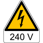 CEMBRE - ETICH.AVVERTIMENTO WST-TSW LATO=100MM+TESTO