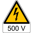 CEMBRE - ETICH.AVVERTIMENTO WST-TSW LATO=150MM+TESTO 0402HT017