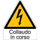 CEMBRE - ETICH.AVVERTIM. WST-TSW LATO=200 MM + TESTO