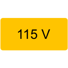 CEMBRE - ETICH.AVVERTIMENTO WST-OTY 25X50MM.+TEST