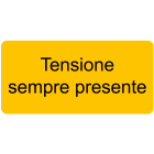 CEMBRE - ETICH.AVVERTIMENTO WST-OTY 25X50MM.+TESTO