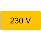 CEMBRE - ETICH.AVVERTIMENTO WST-OTY 40X150MM.+TESTO