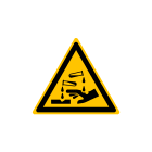 CEMBRE - ETICH.AVVERT.WS-CM SOSTANZE CORROSIVE- 50MM