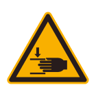 CEMBRE - ETICH.WS-CH-ATTENZ.ALLE MANI- 50MM.BULK 202802-BULK