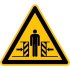 CEMBRE - ETIC.AV.WS-MB PERICOLO SCHIACCIAMENTO 100MM