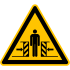 CEMBRE - ETIC.AV.WS-MB PERICOLO SCHIACCIAMENTO 150MM 202904