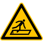 CEMBRE - ETICH.AVV.WS-DF PERICOLO DI CADUTA 300 MM.