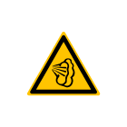 CEMBRE - Etichetta adesiva avvertimento WS-ST, simbolo vapore acqueo, dimensione 150mm.