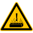 CEMBRE - ETICH.AVVERT.WS-BS SOSTANZE BOLLENTI 50 MM.