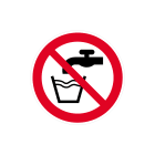 CEMBRE - ETICH. PS-DW  VIET.BERE ACQUA NON POT.60 MM 210302