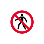 CEMBRE - ETICH.DIV.PS-PP VIET.TRANSITO PEDONI 60MM. 210602