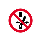 CEMBRE - ETICH.PS-DC VIET.GIRARE L'INTERRUTORE 25MM. 211500