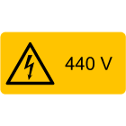 CEMBRE - ETICH. AVVERTIMENTO WST-LSY 52X105MM.+TESTO