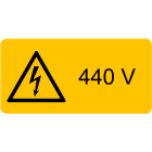 CEMBRE - ETICH. AVVERTIMENTO WST-LSY 52X105MM.+TE 2454HT016