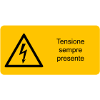 CEMBRE - ETICH. AVVERTIMENTO WST-LSY 52X105MM.+TESTO 2454HT051
