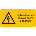 CEMBRE - ETICH. AVVERTIMENTO WST-LSY 65X131MM.+TE