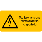 CEMBRE - ETICH. AVVERTIMENTO WST-LSY 65X131MM.+TESTO