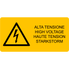 CEMBRE - ETICH. WST-LSY DIM.74X148 + TESTI 4 LINGUE 2456HT151-IGBFD