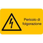 CEMBRE - ETICH. AVVERTIMENTO WST-LSY 120X200MM+TESTO