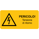 CEMBRE - ETICH. AVVERTIMEN.WST-LDY 18X37MM.+TESTO