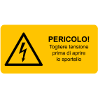 CEMBRE - ETICH. AVVERTIMENTO WST-LDY 32X74MM.+TESTO