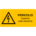 CEMBRE - ETICH. AVVERTIMEN.WST-LDY 52X105MM.+TESTO