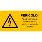 CEMBRE - ETICH. AVVERTIMENTO WST-LDY 65X131MM.+TE