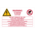 CEMBRE - ETICH.VS-I114 PER IMP.ELETTR.70X120 MM. 2611400