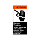 CEMBRE - ETICH.VS-I132 X IMP.ELETTR.125X62 FRANCESE 2613200-F