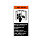 CEMBRE - ETICH.VS-I133 PER IMP.ELETTR.125X62 INGL