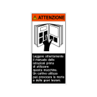 CEMBRE - ETICH.VS-I133 PER IMP.ELETTR.125X62 2613300