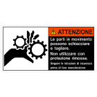 CEMBRE - ETICH.VS-I134 PER IMP.ELETTR.62X125 2613400