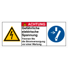 CEMBRE - ETICH.VS-I135 PER IMP.ELETTR.62X155 TEDE