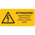 CEMBRE - ETICH. AVVERTIMENTO WST-LAY 18X37MM.+TESTO