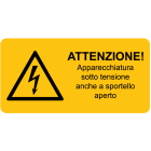 CEMBRE - ETICH. AVVERTIMENTO WST-LAY 18X37MM.+TES