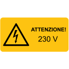 CEMBRE - ETICH. AVVERTIMENTO WST-LAY 32X74MM.+TES 2653HT012