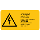 CEMBRE - ETICH.AVV.WST-LAY 37X74MM TESTO ITAL.+INGL. 2653HT061-IT-GB