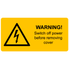 CEMBRE - ETICH.AVVERT.WST-LAY 37X74MM.+TESTO INGL