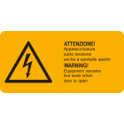 CEMBRE - ETICH.AVV.WST-LAY DIMEN.65X131 + TESTO INGL 2655HT061-GB